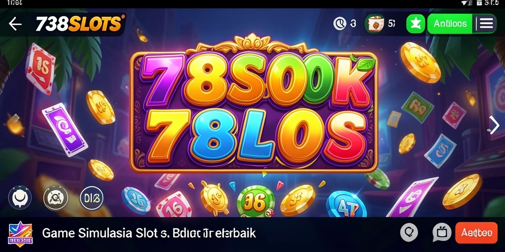 Screenshot 738SLOTS menampilkan gameplay slot yang menarik dan interaktif.