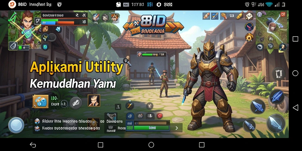 Tampilan antarmuka utama 88ID yang intuitif dan menarik.