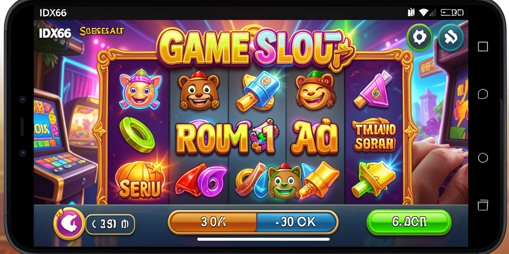 Tampilan gameplay Slot yang menarik dan seru di IDX66.