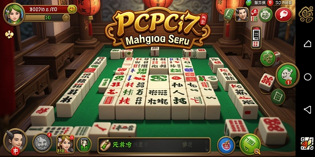 Gameplay seru dan menantang dari PCPC7 Mahjong.
