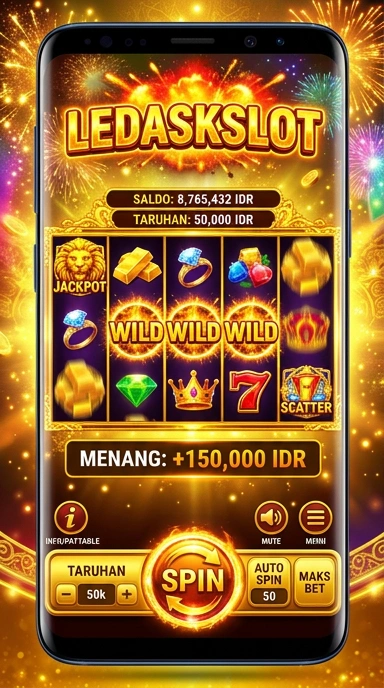 Tampilan aplikasi ledakslot yang memudahkan navigasi pengguna.